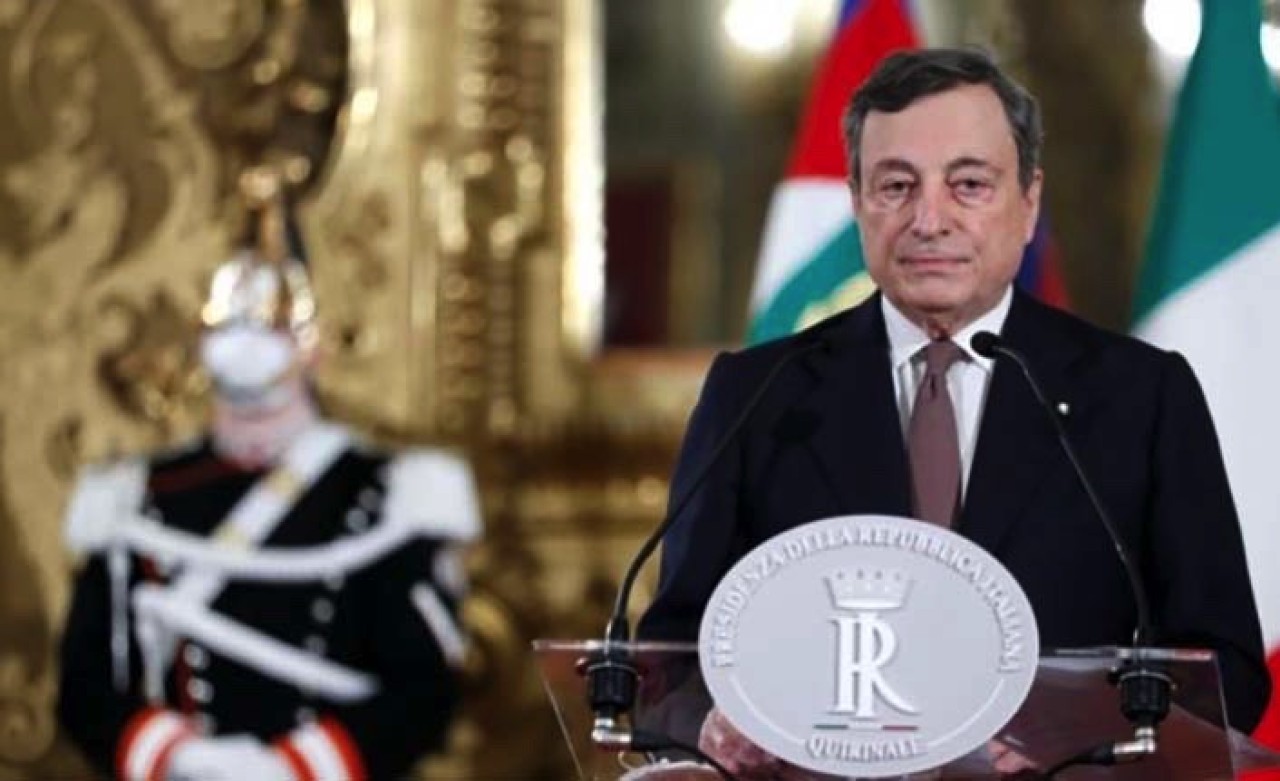 Mario Draghi İtalya’nın yeni başbakanı olarak yemin etti