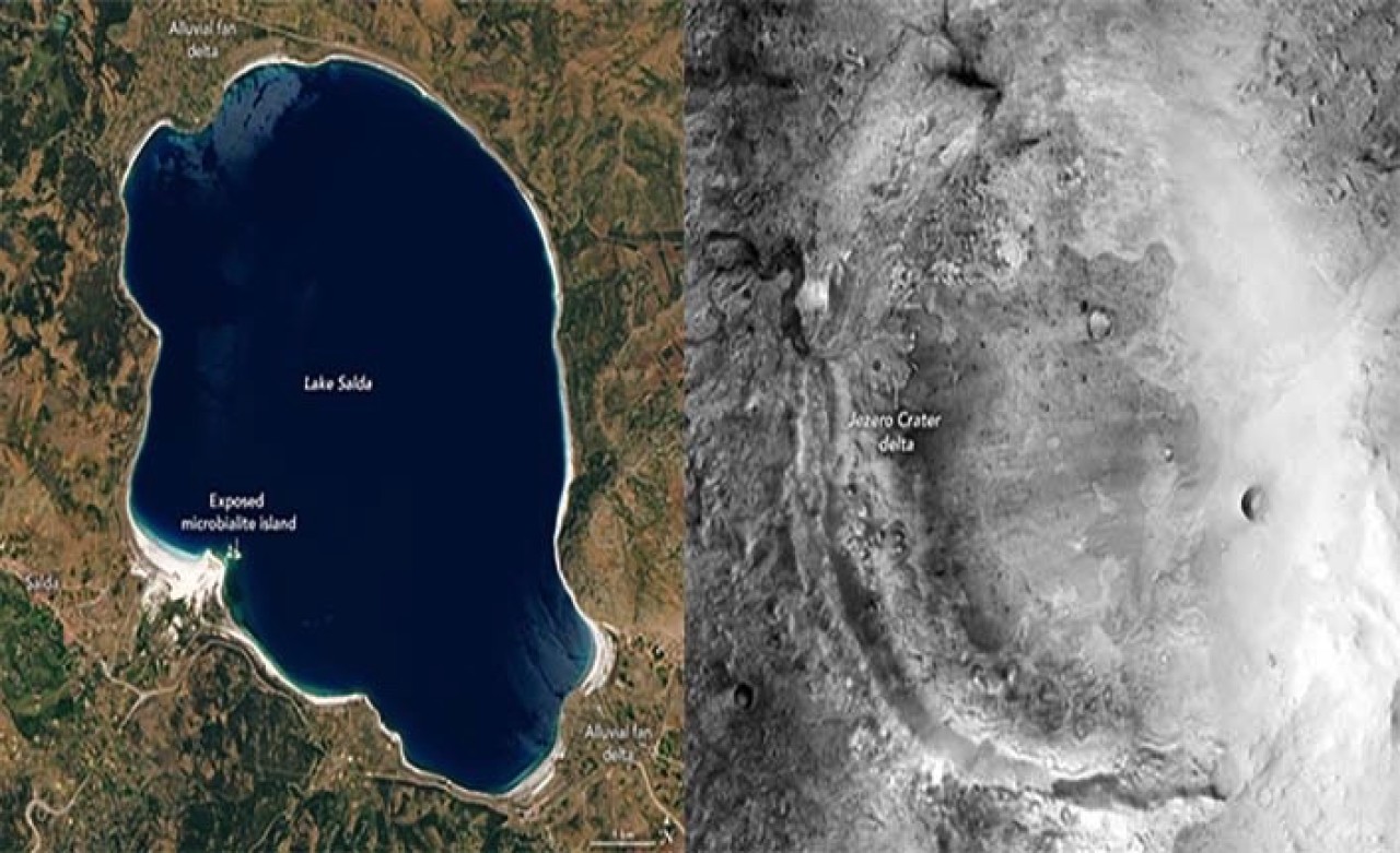 NASA: Salda Gölü sayesinde yarın yüzeyine ineceğimiz krater hakkında bilgi sahibiyiz