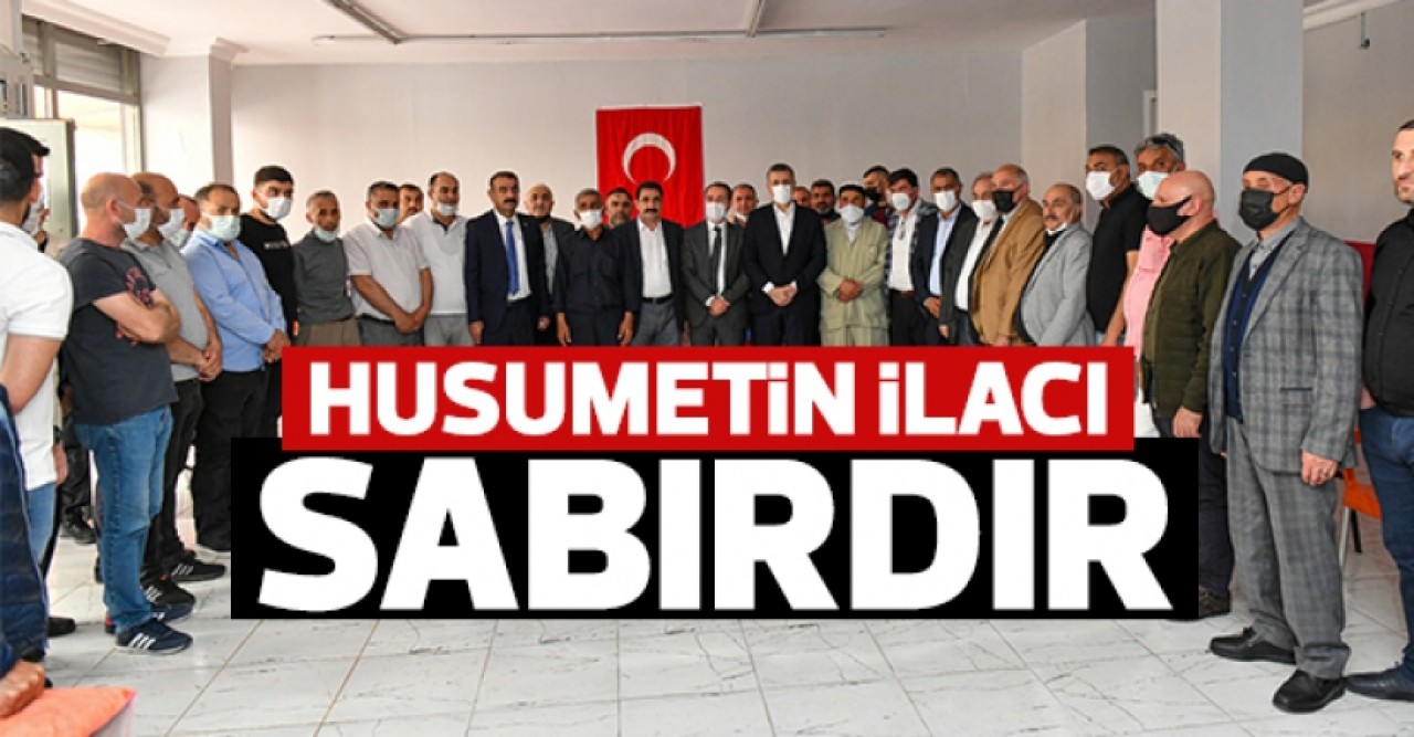 HUSUMETİ KALDIRDI BARIŞI SAĞLADI