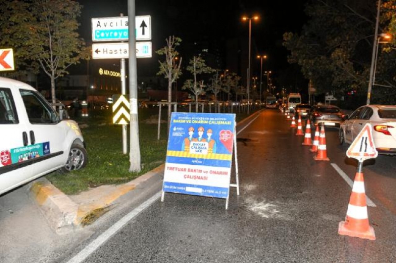 Esenyurtta kavşak düzenlemesi hem trafiği azaltacak hem kazaları önleyecek