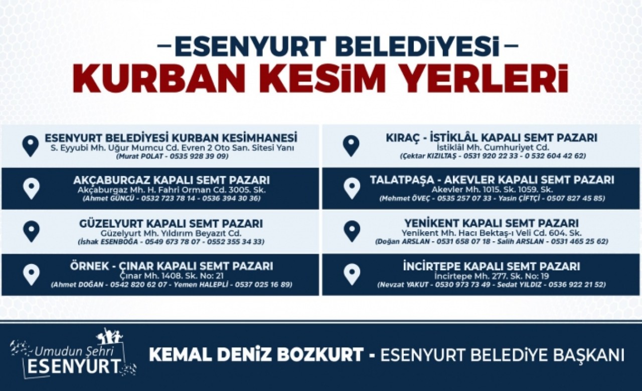 Esenyurt Belediyesi bayrama hazır