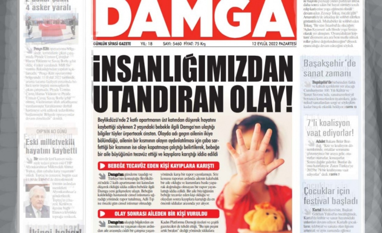 İnsanlığımızdan utandıran olay: Bebeğe tecavüz eden kişi kayıplara karıştı