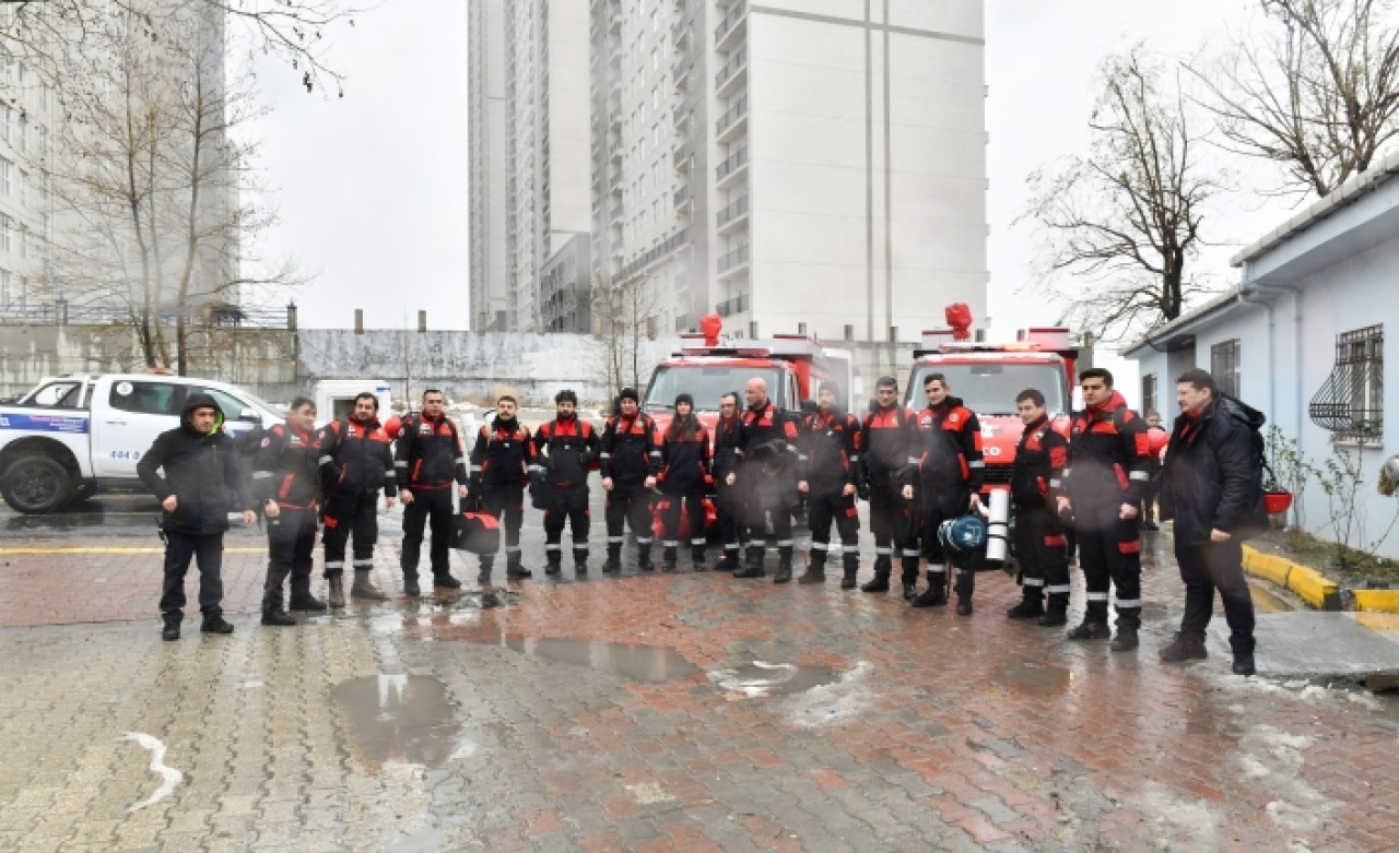 ESAK, deprem bölgesine doğru yola çıktı