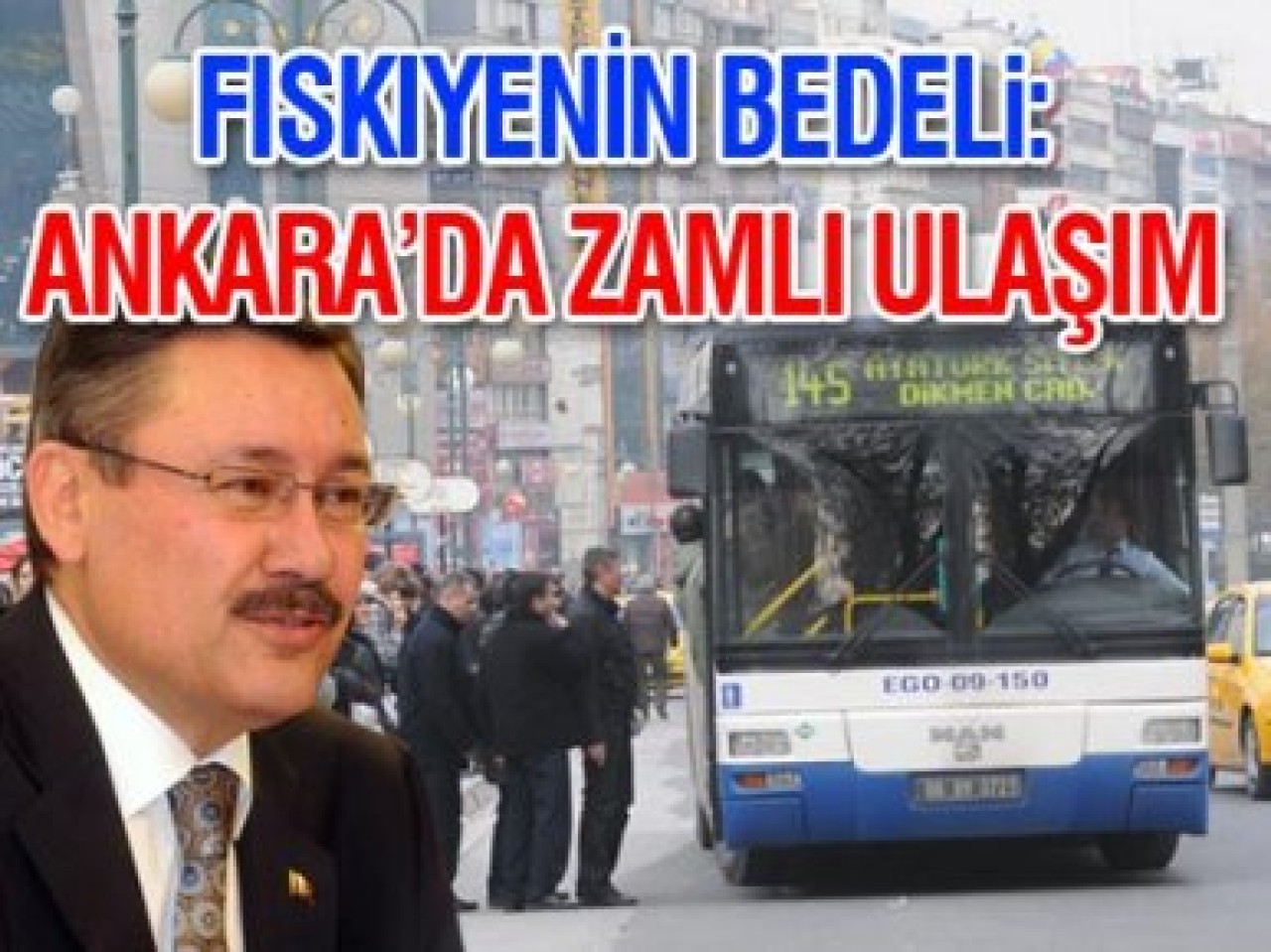 Fıskıyenin faturası Ankaralıya