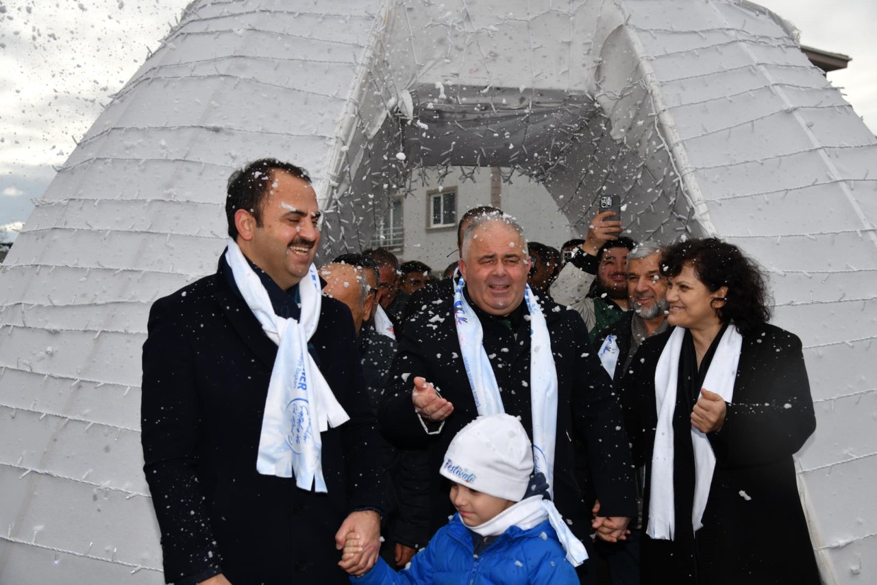 Çatalca'da Kar Festivali