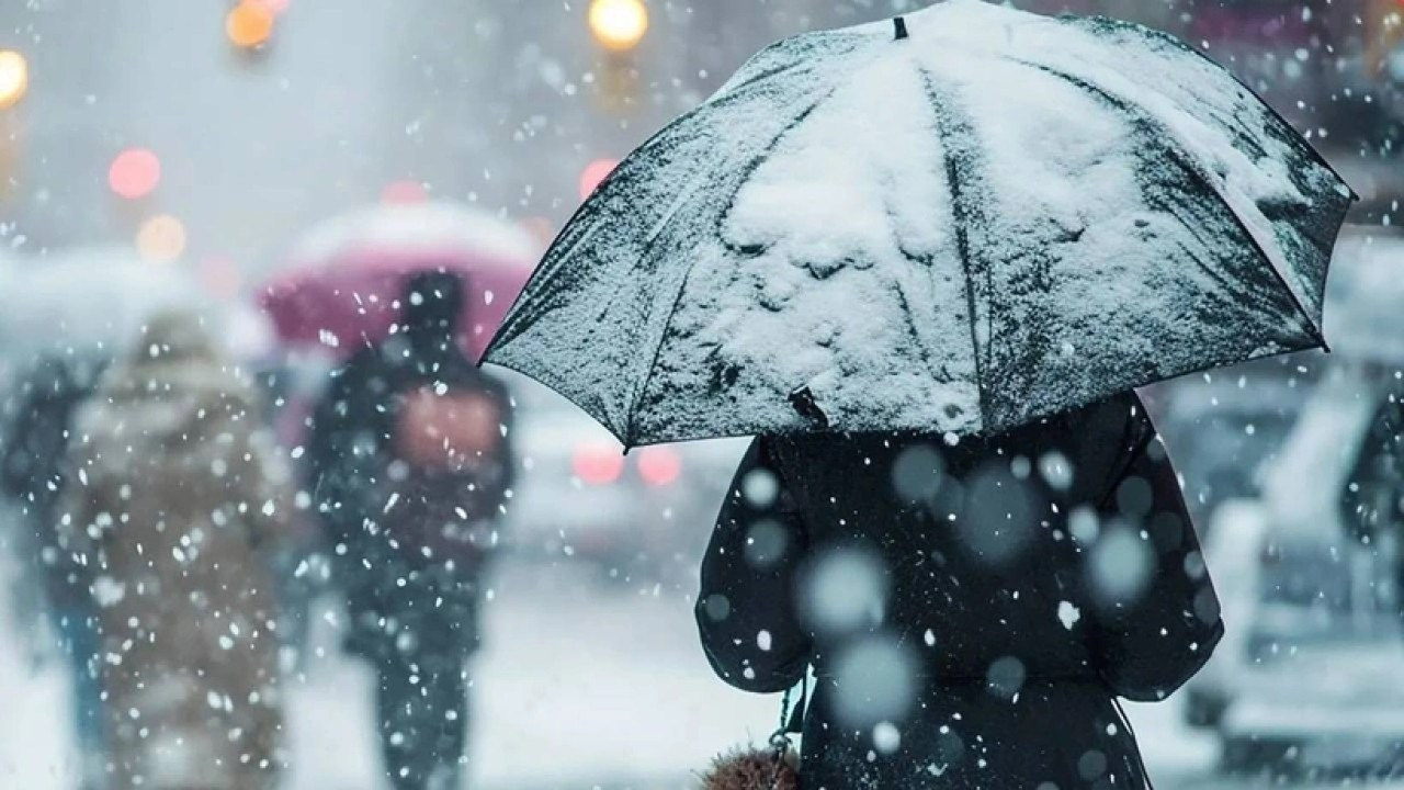 Meteoroloji'den uyarı: Gök gürültülü sağanak ve kar yağışı geliyor