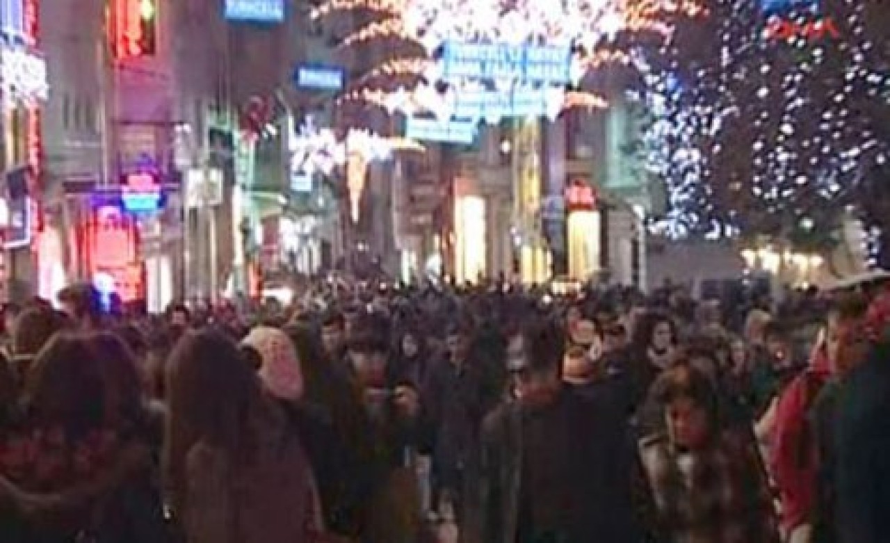 Taksim ve Nişantaşı yeni yıla hazır