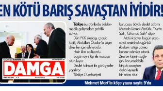 En kötü barış savaştan iyidir!