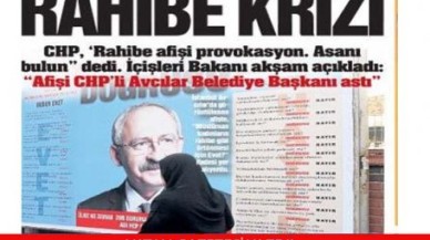 'Afişleri CHP'li başkan yaptırdı'