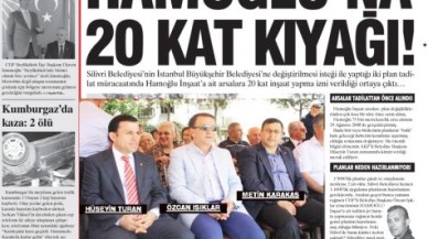 HAMOĞLU’NA 20 KAT KIYAĞI!