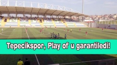 Tepecikspor, Play of'u garantiledi!