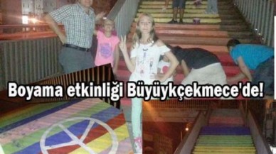 Boyama etkinliği Büyüykçekmece'de!