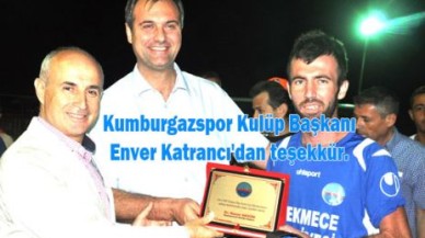 Enver Katrancı'dan teşekkür.