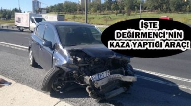 Değirmenci trafik kazası geçirdi