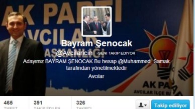 BAYRAM ŞENOCAK'TAN ADAYLIK TWİTİ..!