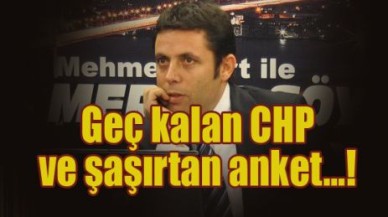 Geç kalan CHP ve şaşırtan anket…!