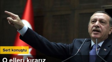 Başbakan  Erdoğan: O elleri kırarız