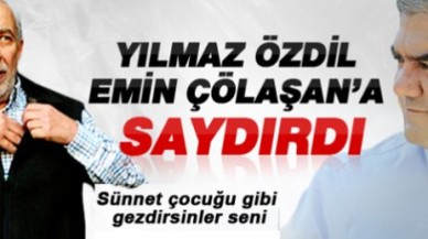 Yılmaz Özdil Emin Çölaşan'a saydırdı