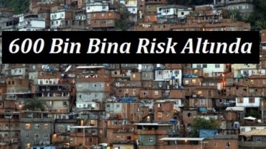 İstanbul'da 600 Bin Bina Deprem Riski Altında