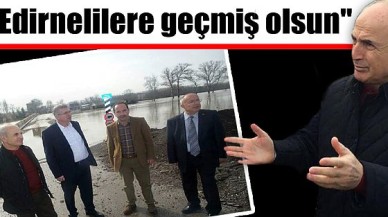 Akgün, Edirne'deki sel felaketine duyarsız kalmadı