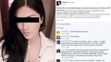 Facebookta tek gecelik ilişki ilanı