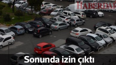 Sonunda izin çıktı