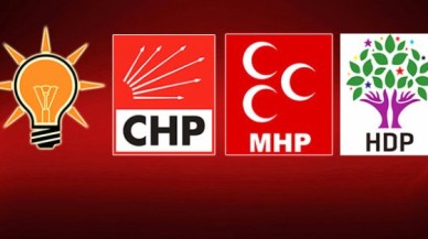 AK Parti, CHP, MHP ve HDPnin Seçim Vaatleri