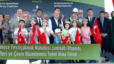 KÜÇÜKÇEKMECE’DE 2 ÖNEMLİ ESERİN TEMELİ ATILDI