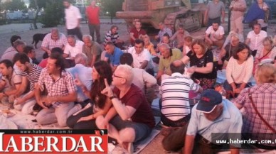 Direnişçilere “Ne idüğü belirsiz üç adam” dedi