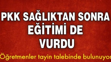 Terör eğitimi de vurdu