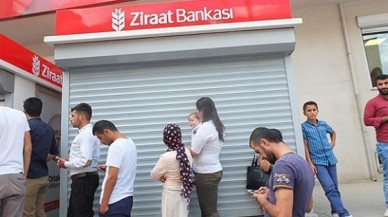 Ziraat Bankasının kasası boş kaldı!