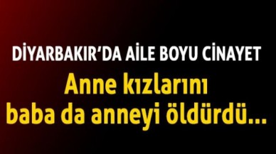 Diyarbakırda aile boyu cinayet