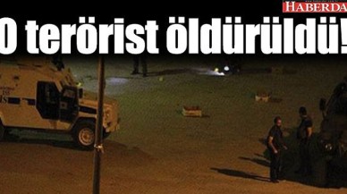 O terörist öldürüldü!