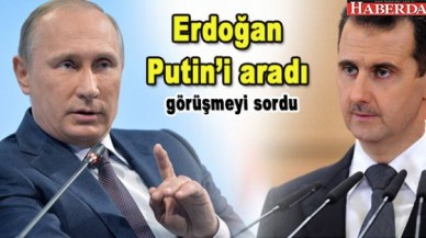 Cumhurbaşkanı Erdoğan, Putin ile görüştü