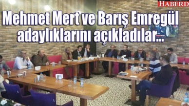 Mert ve Emregül adaylığını açıkladı