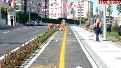 Beylikdüzünde Üç Park ve Örnek Yol Hizmete Açıldı