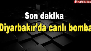 Diyarbakırda canlı bomba yakalandı