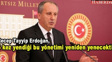 Muharrem İnce'den CHP yönetimine sert sözler