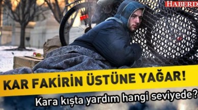 KAR FAKİRİN ÜSTÜNE YAĞAR