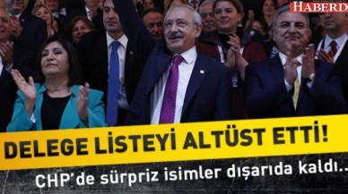 DELEGE LİSTEYİ ALTÜST ETTI