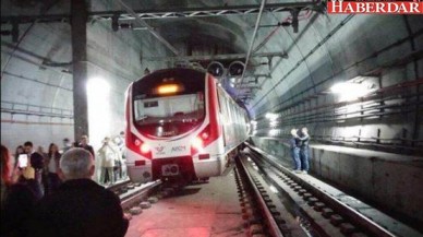 Marmaray raydan çıktı