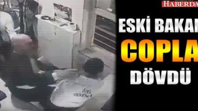 Eski bakanın şok görüntüleri