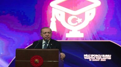 Cumhurbaşkanı Erdoğan: AK Partinin yaptığı yatırımlar sayesinde sporda derece yapmış kişilere daha çok sahip çıkılıyor