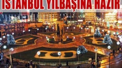 İstanbul yılbaşına hazır