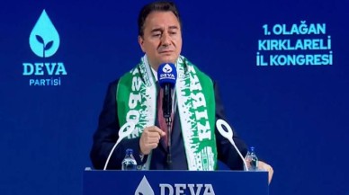 DEVA Partisi Genel Başkanı Ali Babacan: Kırklareli il kongresinde konuştu