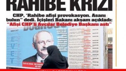 'Afişleri CHP'li başkan yaptırdı'