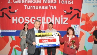 Masa tenisi şampiyonları...