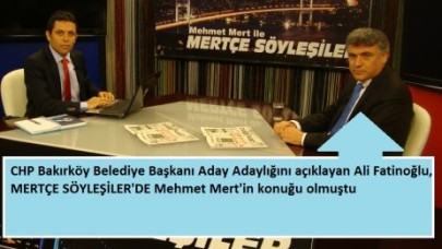 Ali Fatinoğlu, Bakırköy Belediye Başkan Aday Adaylığını Açıkladı