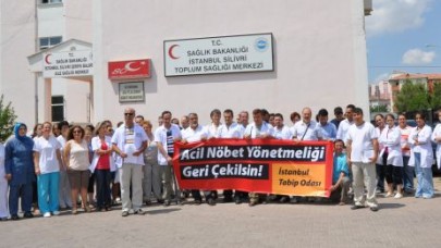 AİLE HEKİMLERİ ACİL NÖBETİNE KARŞI