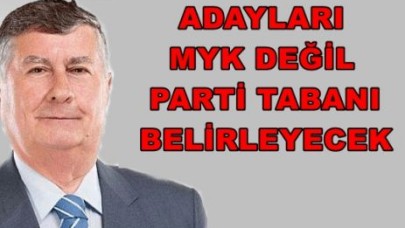 ADNAN KESKİN:"PARTİ TABANIN TALEBİ ÖNEMLİ"